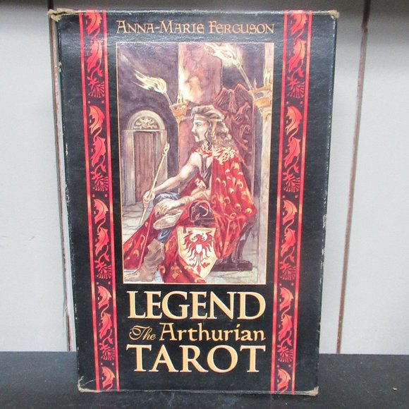 RARE! 1995 1st Edition Legend Arthurian Tarot Card Set Anna-Marie Ferguson